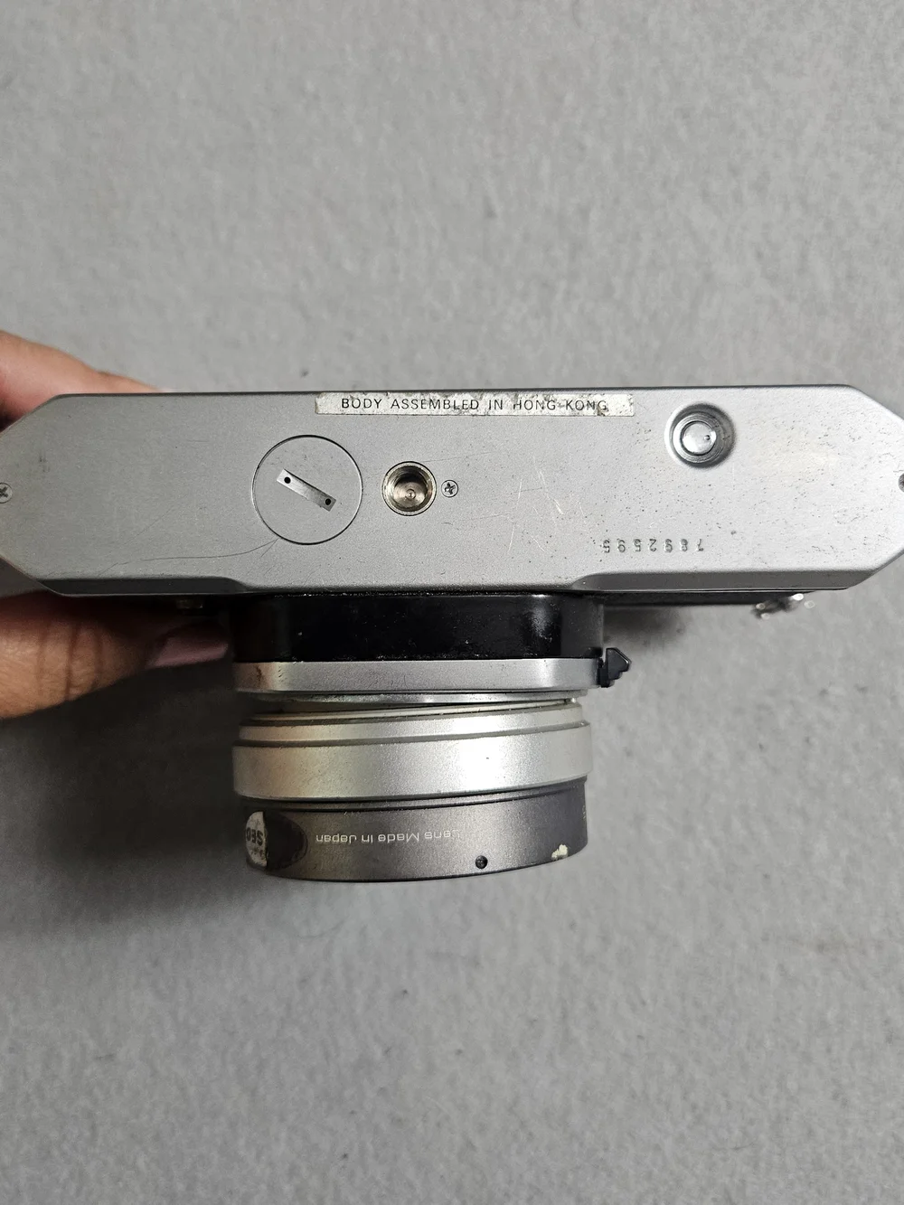 Vintage Asahi Pentax K1000 35mm Film Camera Body As-Is